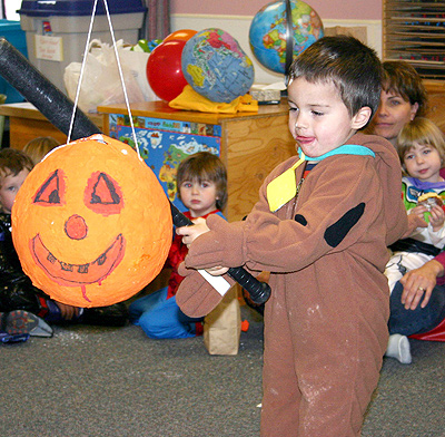 Pumpkin pinata