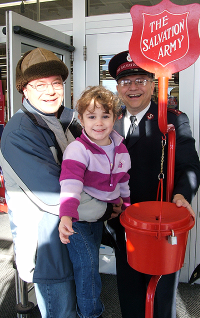 Give generously