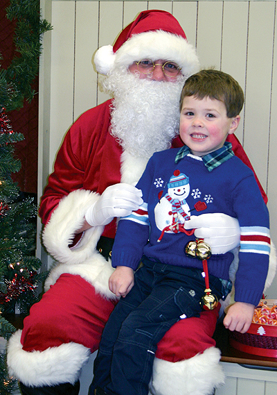 Santa’s visit