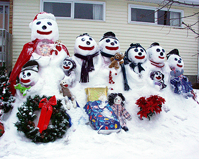 One big holiday family