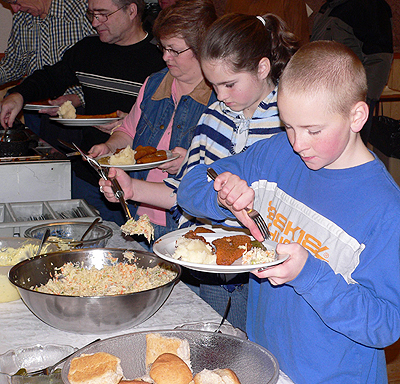 Fish feast