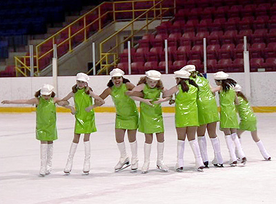 A chorus line?