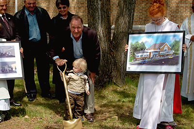 Ground-breaking ceremony