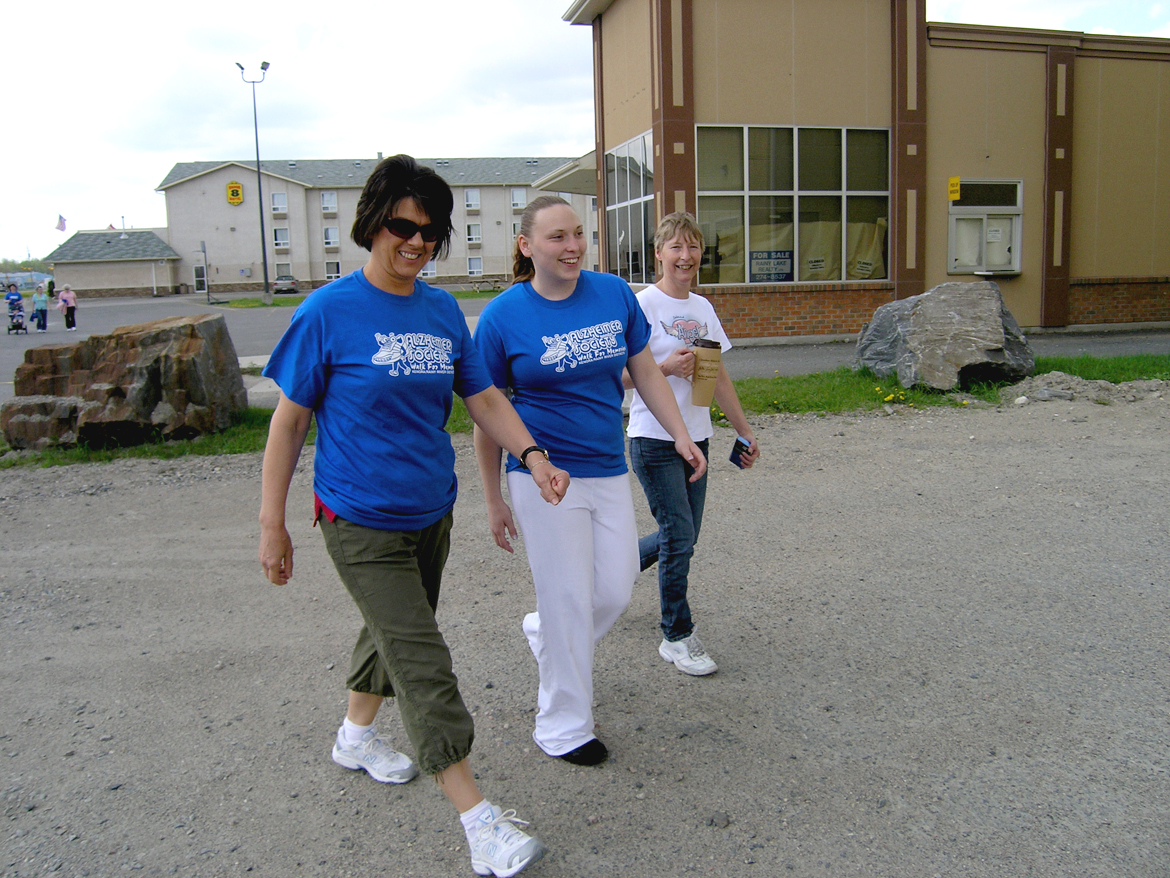 Walking for a cause