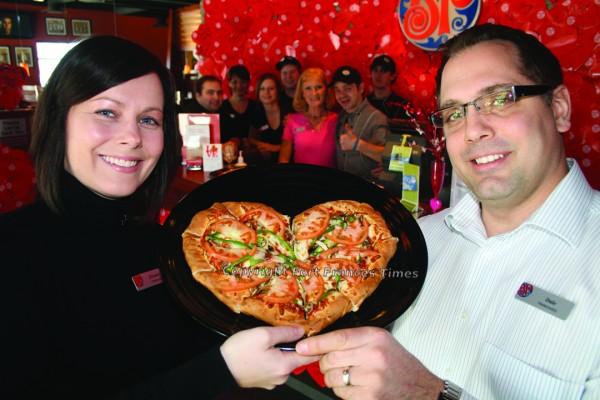 Valentine’s pizza