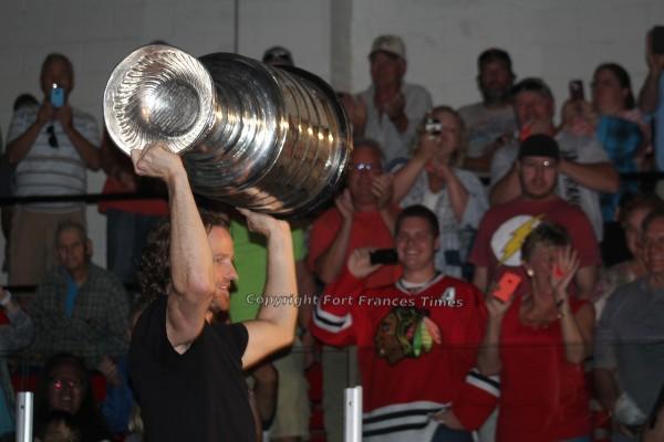 Triumphant arrival