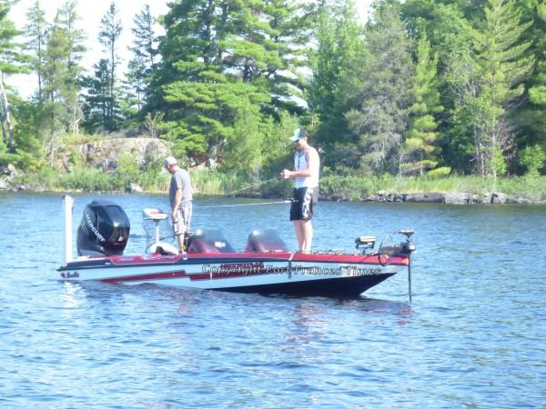 Day 1 fishing