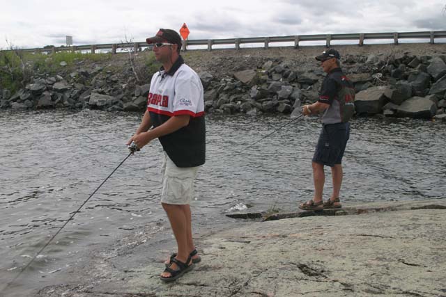 Casting off