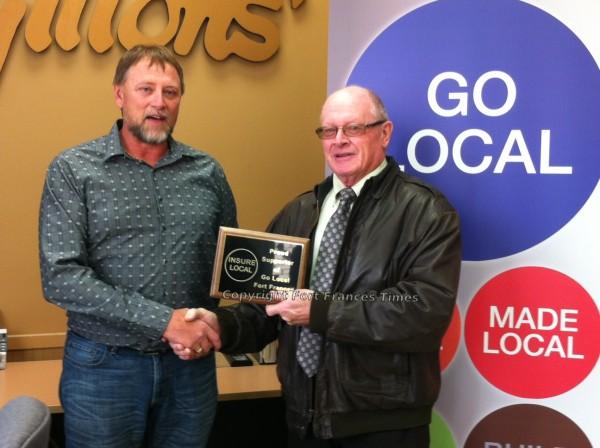 ‘Go Local’ supporter