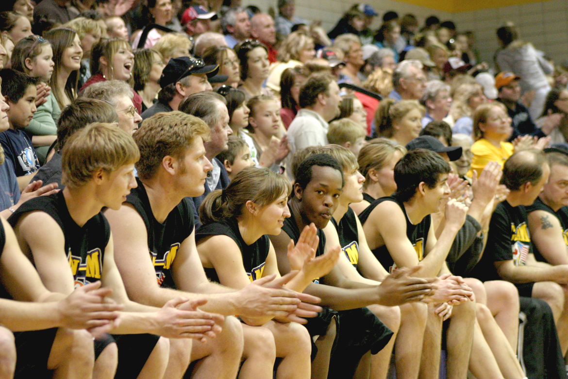 Cheering on