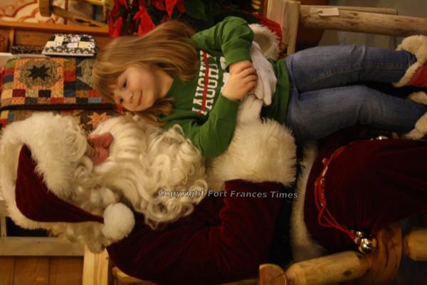 ‘Hi Santa!’