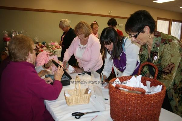 Luncheon raffle