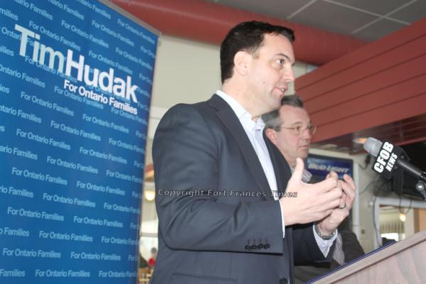 Hudak visit