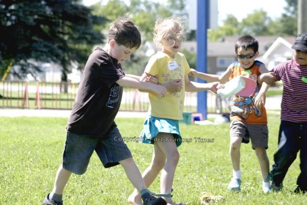 Three-legged race