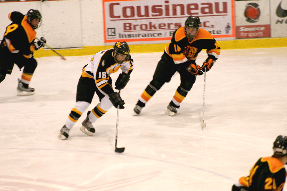 Muskie boys action