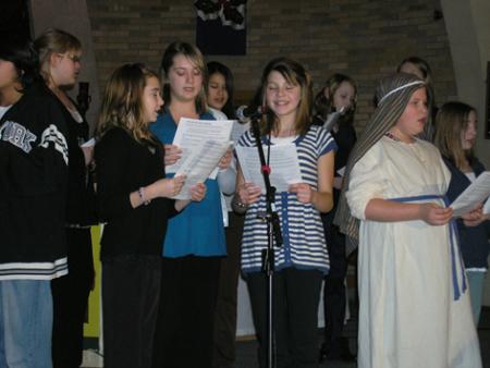 St. Francis Grade 7-8 Christmas concert