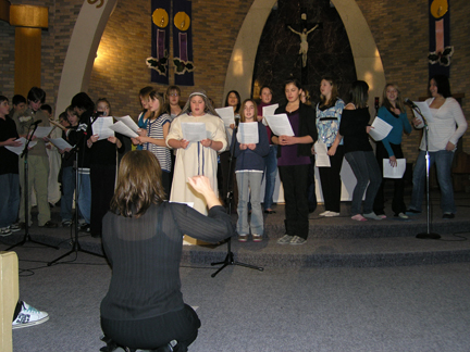 St. Francis Grade 7-8 Christmas concert