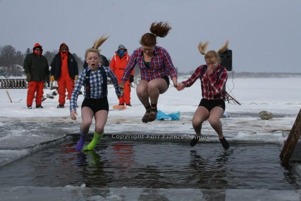 Icy jump