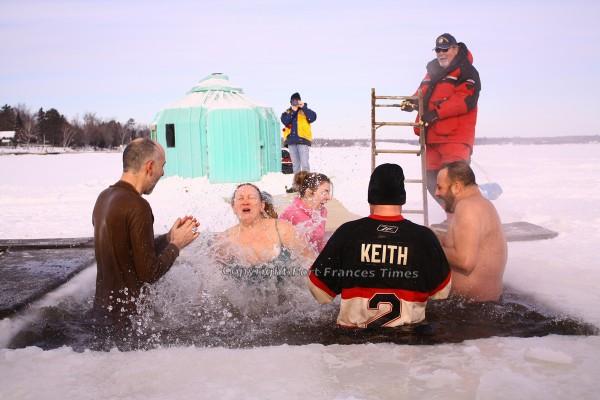Frigid dip