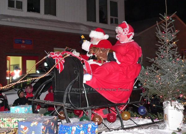 Santa float