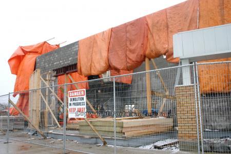 Construction continues