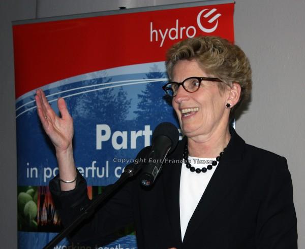 Wynne visit