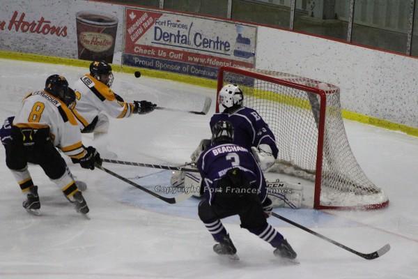 Bating at puck