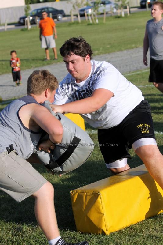 Blocking drill