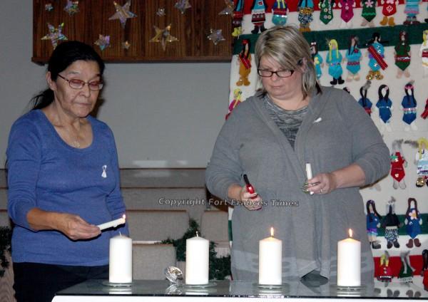 Candlelight vigil