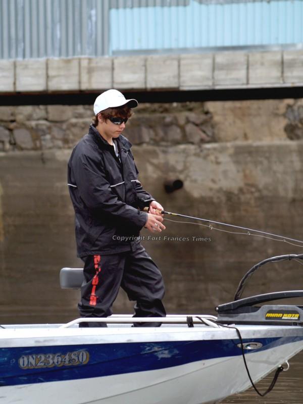 Champ fishing