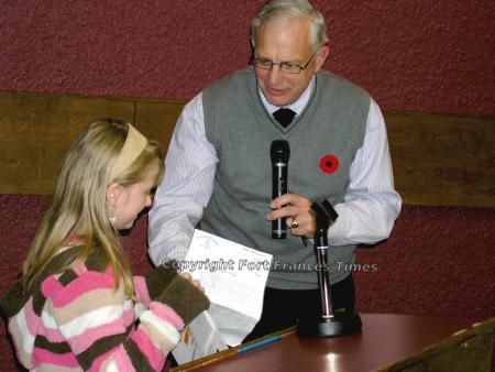 Essay contest winner