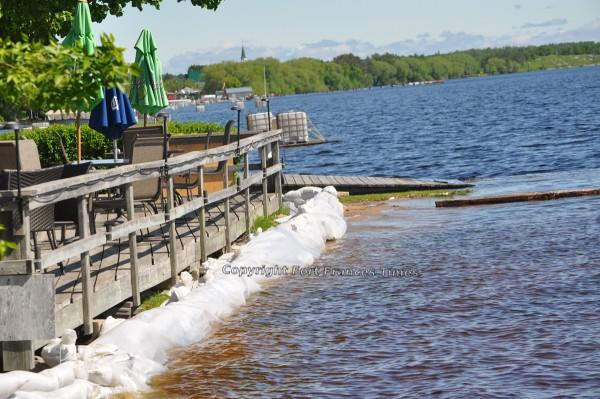 Deck sandbags