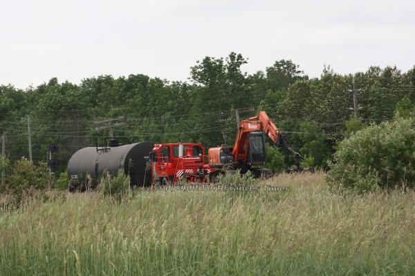 Derailment cleanup