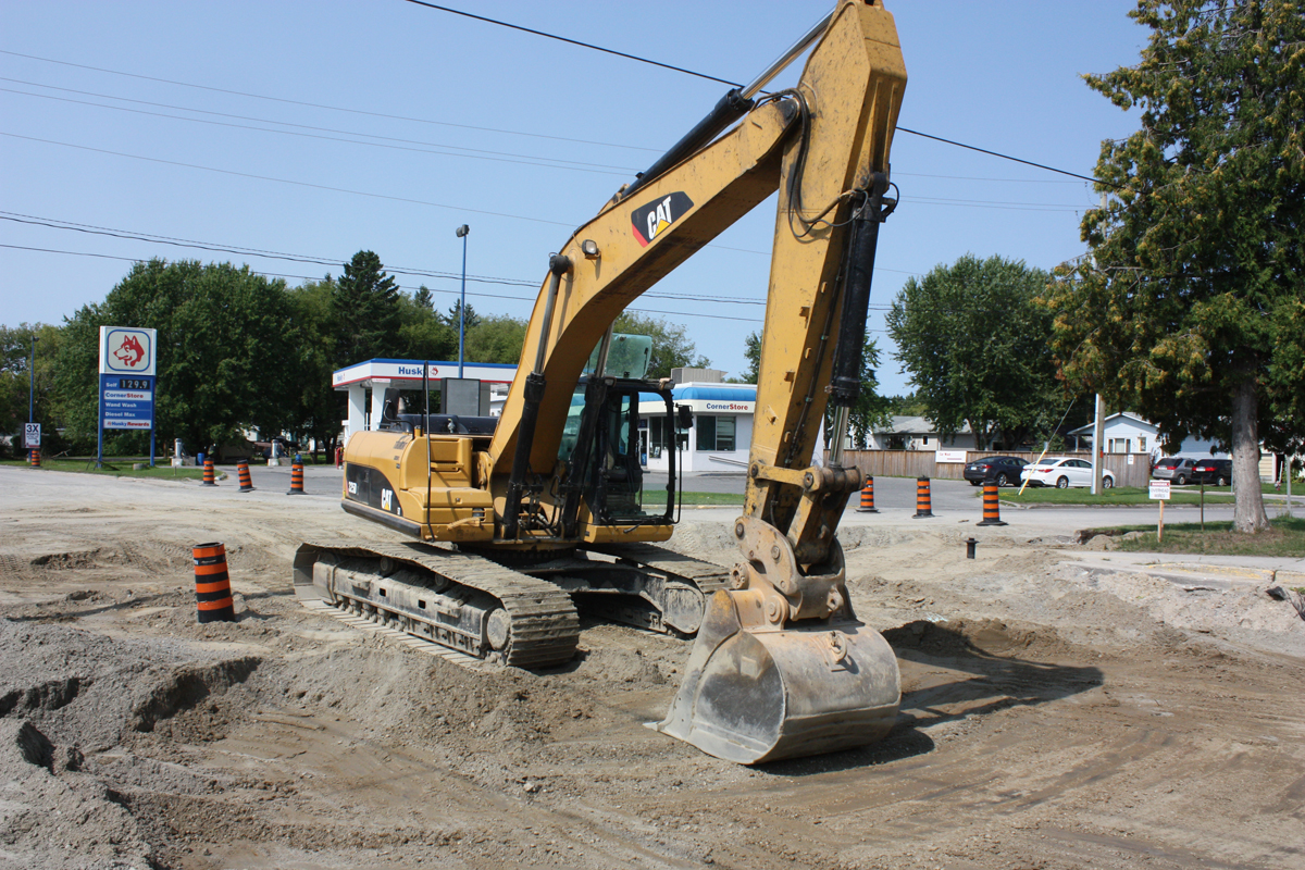 Road work