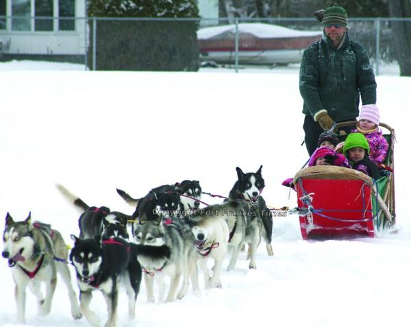 Dog sled rides