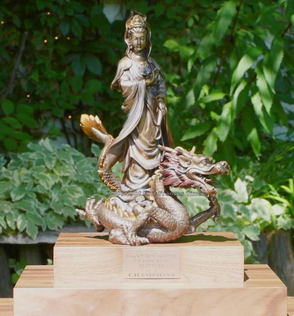 Dragon boat trophy