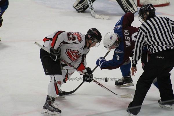 Dropping puck