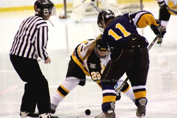 Face-off clash