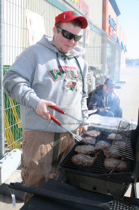Flippin’ burgers