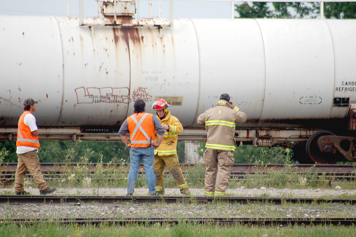 Gas leak