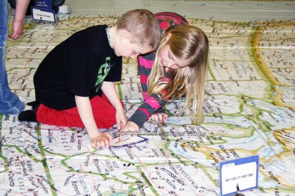 Giant map