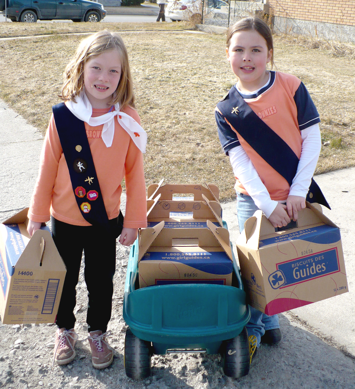 Selling cookies