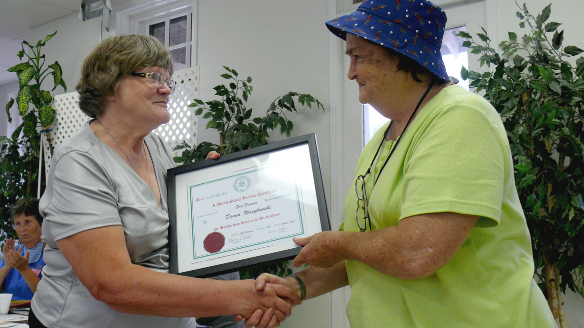 Horticultural Award