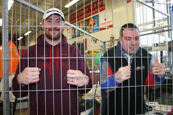 Locked up