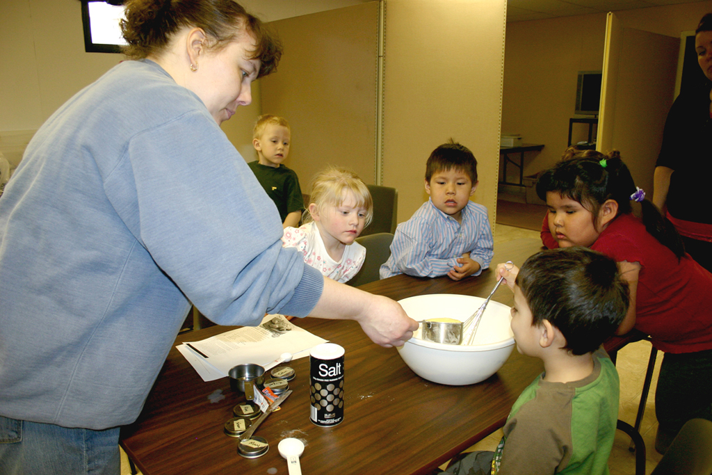 Kids cooking