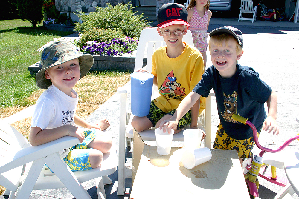 Selling lemonade
