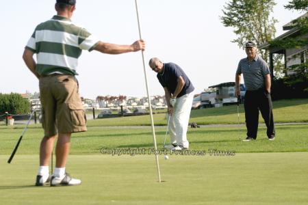 Lengthy putt