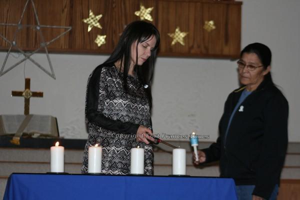 Candlelight vigil