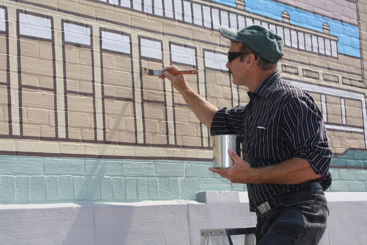 Mural touch-up