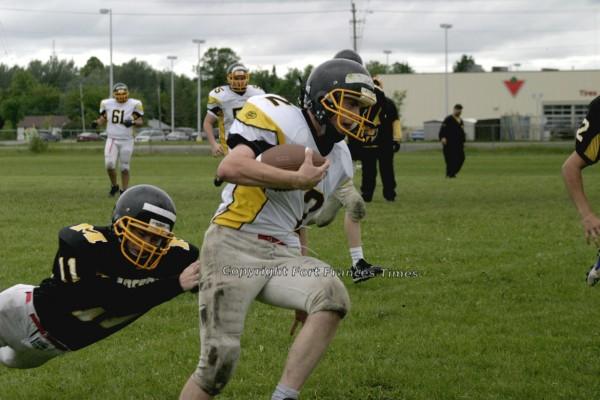 Breaking a tackle